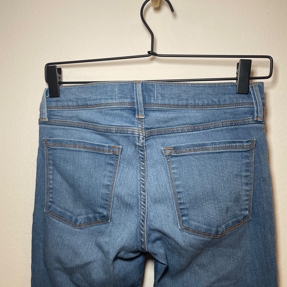 Free People Jeans Women's Size 26 Blue Medium Wash Denim Skinny Boho Festival - Picture 3 of 5